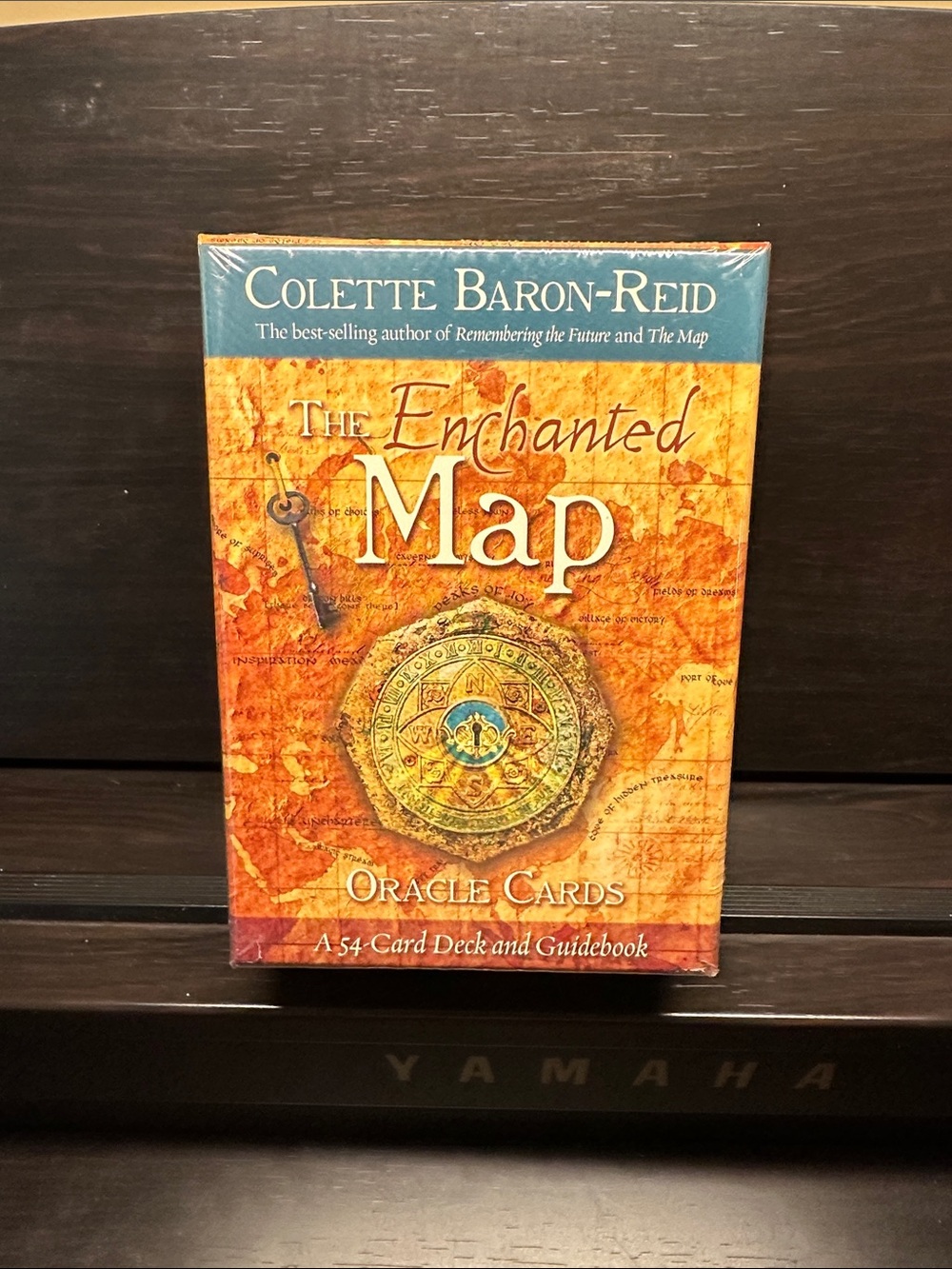 Colette Baron-Reid The Enchanted Map Oracle Cards - Orange Blue